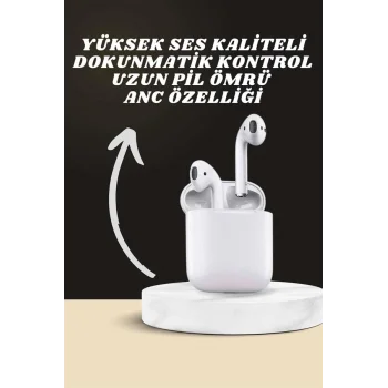 7 Kordonlu Akıllı Saat Ve 2.Nesil Kulaklık Yüksek Ses Kaliteli Uzun Pil Ömrü