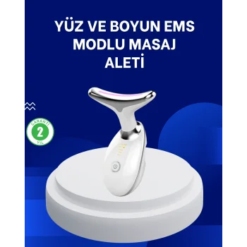 7 Renkli LED Cilt Yenileyici Masaj ve Bakım Cihazı