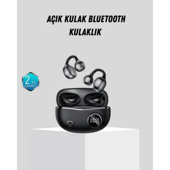 Açık Kulak Bluetooth Kulaklık 5.4 APTX Destekli Ergonomik Tasarım