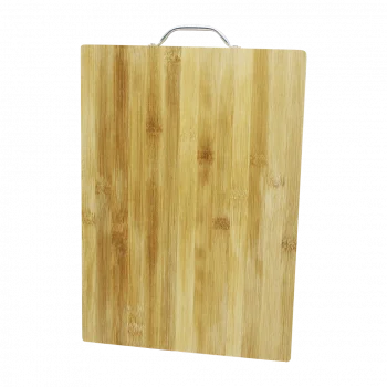 AHŞAP BAMBU KESİM PANOSU METAL KULPLU 26X36X1.7CM (5047)