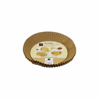 AİR FRYER 50 PCS YUVARLAK TABAN: 16CM KENAR: 5CM KAĞIT PİŞİRME KALIBI (5047)