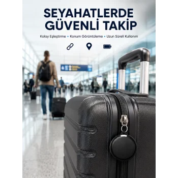Akıllı Bluetooth Takip Cihazı AirTag İOS ve Android Uyumlu