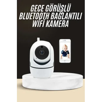 Akıllı Güvenlik Kamerası HD Görüntü Kalitesi Hareket Algılama Wifi Kamera