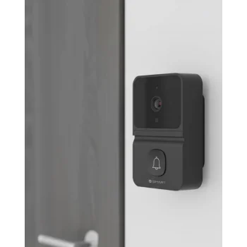 Akıllı Kapı Zili Kamera Gece Görüşlü Çift Yönlü Sesli WiFi