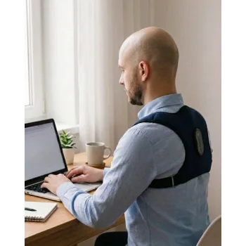 Akıllı Postür Düzeltici Masaj Kemeri Medikal Destekli