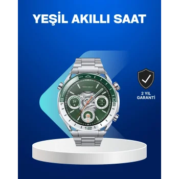 Akıllı Saat Amoled Ekranlı Harita Gösterimli Sağlık ve Spor Takipli