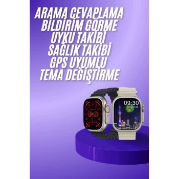 Akıllı Saat Bluetooth Bağlantılı Uyku ve Sağlık Takibi