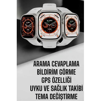 Akıllı Saat Nabız Ölçebilen Yeni Nesil GPS ve Adımsayar Özelliği