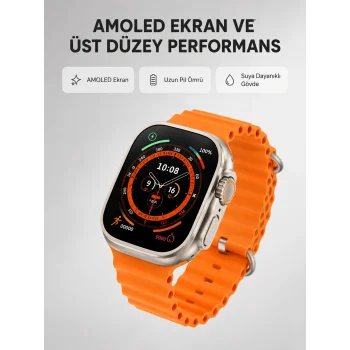 Akıllı Saat – Nabız Ölçer, Uyku Takibi, GPS, Suya Dayanıklı Tasarım