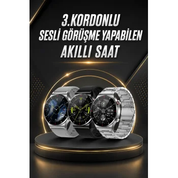 Akıllı Saat Uyku ve Sağlık Takibi NFC Uyumlu Bluetoooth Bağlantılı Android İOS Uyumlu