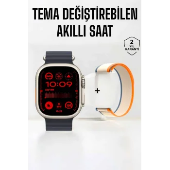 Akıllı Saat Yeni Nesil Sesli Asistan Uyku ve Sağlık Takibi Adımsayar