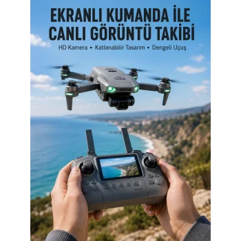 Akıllı Sensörlü Drone Canlı Görüntü Aktarımlı