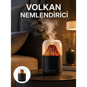 Alev Efektli Ultrasonik Difüzör