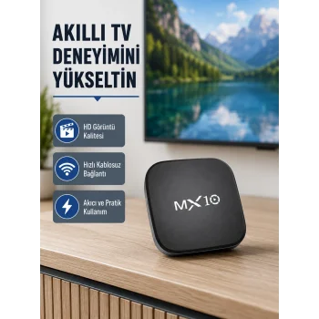 Android 4K TV Box – Wi-Fi, Bluetooth, Dolby Ses, 60 FPS Ultra HD