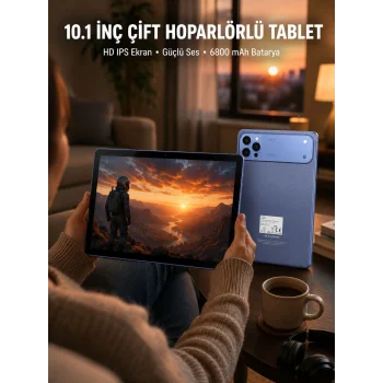 Android İşletim Sistemli 10.1 İnç Tablet GPS Destekli Yeni Nesil