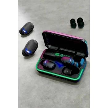 Android Ve İOS Uyumlu Bluetooth Bağlantılı Powerbankli Kulaklık