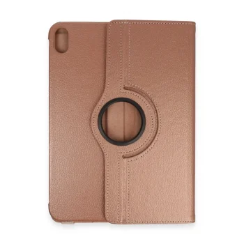 Apple İpad 2022 10.9 (10.nesil) Kılıf 360 Tablet Deri Kılıf - Rose Gold
