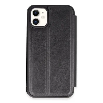 Apple İphone 11 Kılıf Flip Cover - Siyah