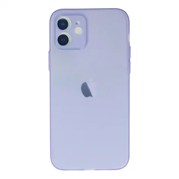 Apple İphone 12 Kılıf Puma Silikon - Mor