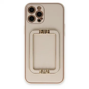 İphone 12 Pro Kılıf Coco Elit Kapak - Gold