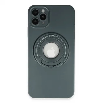 Apple İphone 12 Pro Kılıf Lukka Magneticsafe Kapak - Koyu Yeşil