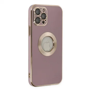 İphone 12 Pro Kılıf Store Silikon - Mor