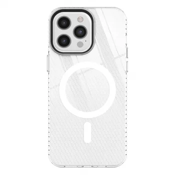 İphone 12 Pro Max Kılıf Beta Magneticsafe Silikon - Şeffaf