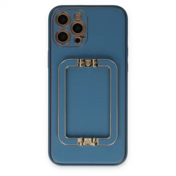 İphone 12 Pro Max Kılıf Coco Elit Kapak - Mavi