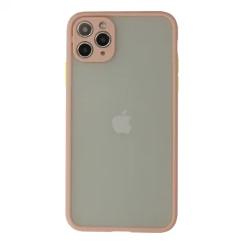 Apple İphone 12 Pro Max Kılıf Montreal Silikon Kapak - Pembe