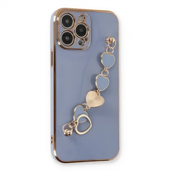 İphone 13 Pro Kılıf Esila Silikon - Gri