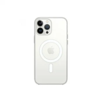 Apple İphone 13 Pro Kılıf Magneticsafe Şeffaf Silikon - Şeffaf