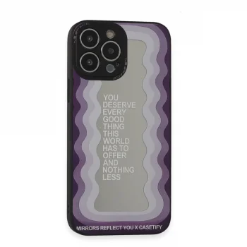 İphone 13 Pro Kılıf Mirror Desenli Kapak - Mirror - 5