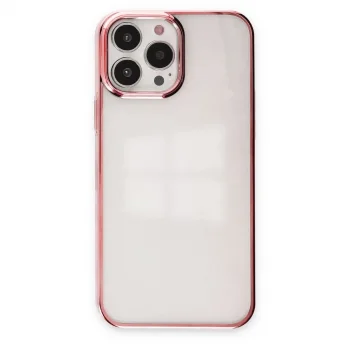 Apple İphone 13 Pro Max Kılıf Element Silikon - Pembe