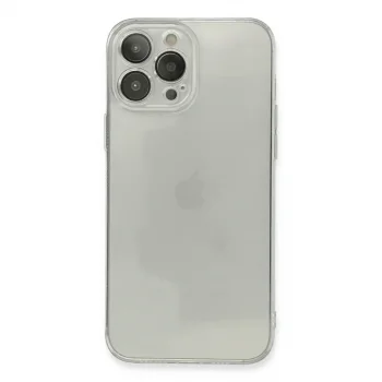 Apple İphone 13 Pro Max Kılıf Fly Lens Silikon - Şeffaf