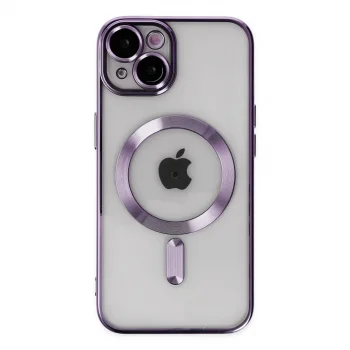 Apple İphone 14 Kılıf Kross Magneticsafe Kapak - Mor