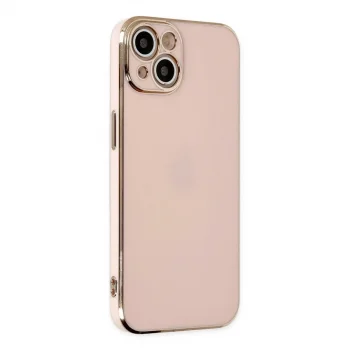 Apple İphone 14 Kılıf Volet Silikon - Pembe