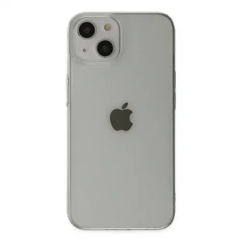Apple İphone 14 Plus Kılıf Pc Sert Şeffaf Kapak - Şeffaf
