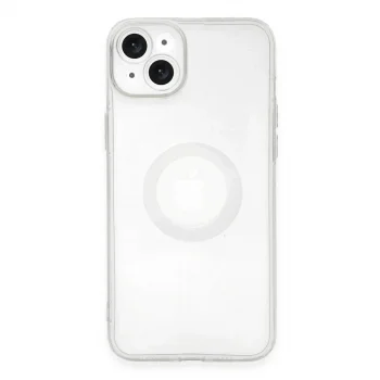 Apple İphone 14 Plus Kılıf Santa Lens Silikon - Şeffaf