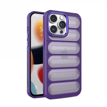 Apple İphone 14 Pro Kılıf Airmax Silikon Kapak - Derin Mor