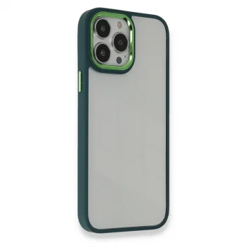 Apple İphone 14 Pro Kılıf Dora Kapak - Haki Yeşil