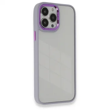 Apple İphone 14 Pro Kılıf Dora Kapak - Lila