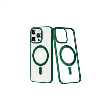 Apple İphone 14 Pro Kılıf Element Magneticsafe Sert Kapak - Köknar Yeşili