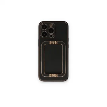 İphone 14 Pro Max Kılıf Coco Elit Kapak - Siyah