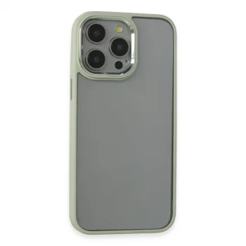 İphone 14 Pro Max Kılıf Power Silikon - Yeşil
