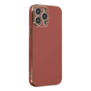 Apple İphone 14 Pro Max Kılıf Volet Silikon - Kırmızı