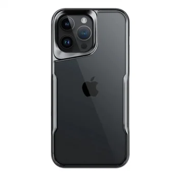 Apple İphone 15 Pro Kılıf Boyi Silikon Kapak - Titan Gri