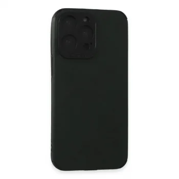 Apple İphone 15 Pro Max Kılıf Loop Deri Silikon - Yeşil