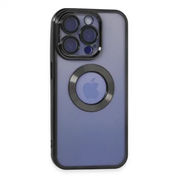 Apple İphone 15 Pro Max Kılıf Slot Silikon - Siyah