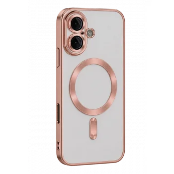 Apple İphone 16 Kılıf Kross Magneticsafe Kapak - Rose