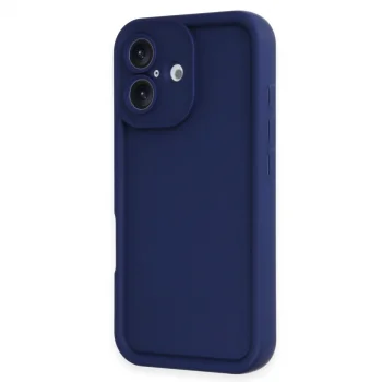 Apple İphone 16 Kılıf Viera Silikon - Lacivert